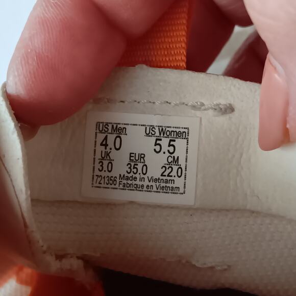 Vans Ultra Range Orange Sneakers Size 4 Men's and 5,5 Women Lace Up - Picture 6 of 8